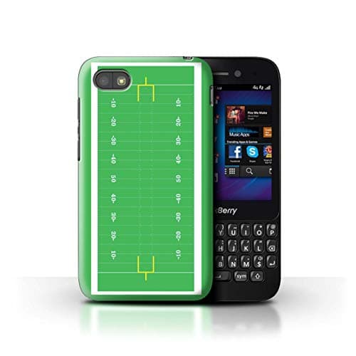 eSwish Phone Case/Cover for BlackBerry Q5 / American Football Design/American Sports Field/Pitch Collection