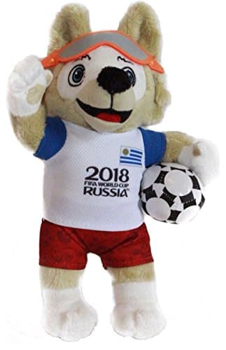BIG 3♣ 2018 World Cup Russia Mascot 25 cm. Plush Toy (Uruguay)