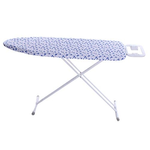 Seaped 55'' x 19'' Scorch Resistant Ironing Board Cover and 1 Protective Scorch Mesh Cloth (BLue)
