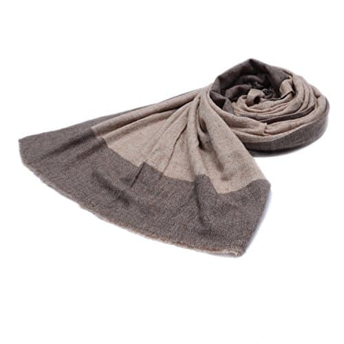 High Grade Cashmere Pashmina Reversible Scarf | Men &amp; Women | 100% Authentic Hand-Combed Luxurious, Softest &amp; Warmest Scarves | Beautifully Crafted &amp; Stylish Finish Reversible Wrap! (CH-DR-SCF-006)