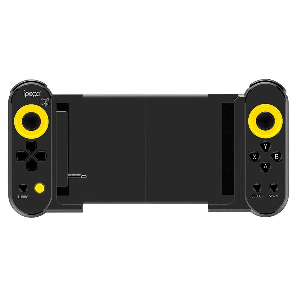 Samury Phone Tablet Games Controller PG-9167 Wireless Bluetooth 4.0 Games Controller Joystick Gamepads Compatible with iPhone XR XS 11 Fits iOS/Android Smart Phone Tablet Length 135-250mm