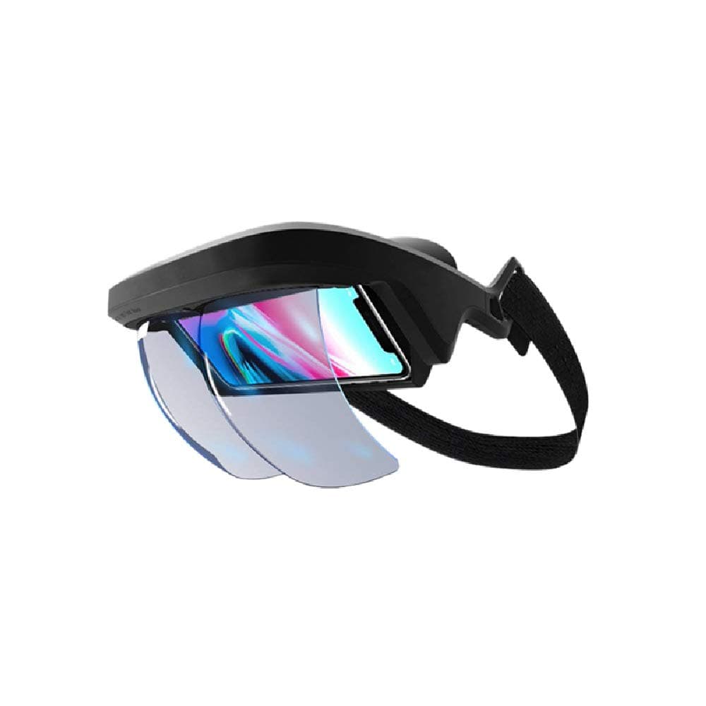 SCKL Intelligent AR Glasses 3D Video Augmented Reality VR Headphones for 3-D Video And Games on The Iphone And Android(4.5-5.5 Inch)