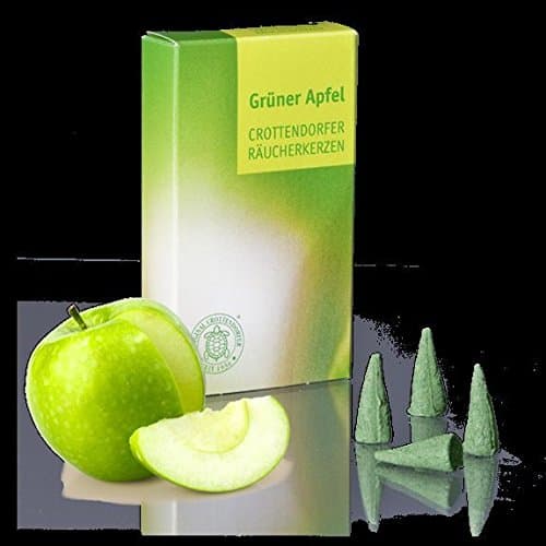 Original Crottendorfer Räucherkerzen Duft Grüner Apfel Advent Weihnachten neu ;FW892HJT23T424284