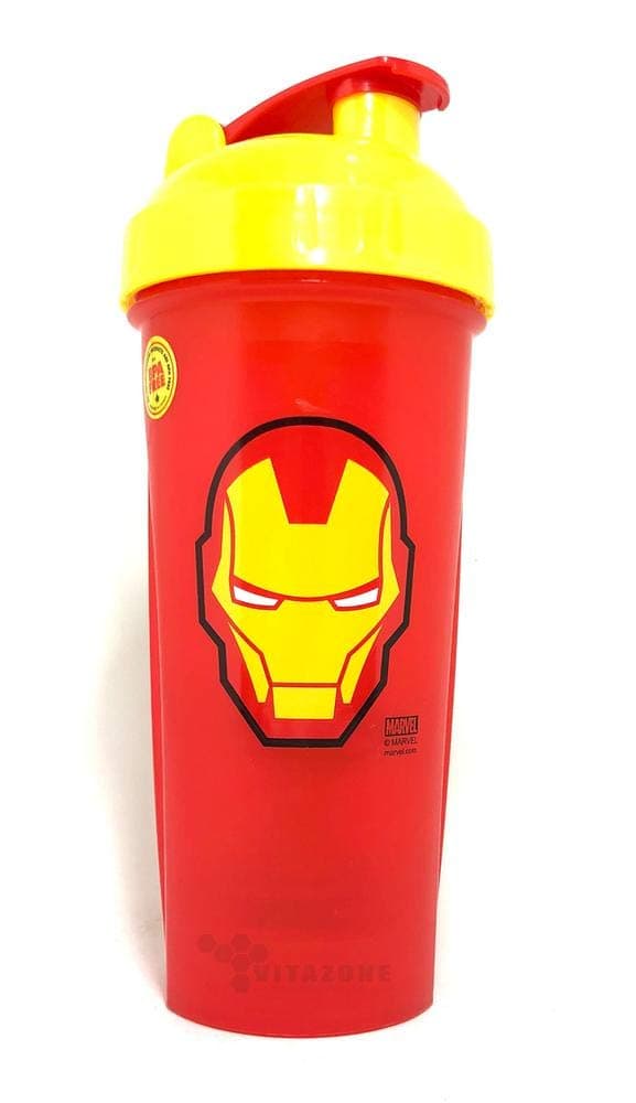 Performa Shakers Marvel Hero Series Shaker, 800 ml, Iron Man Red/Yellow