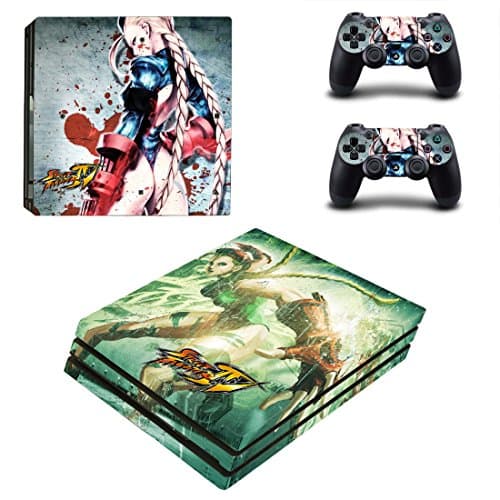 STREET FIGHTER IV Stylish Design Vinul Skin Decal for PS4 PRO Edition