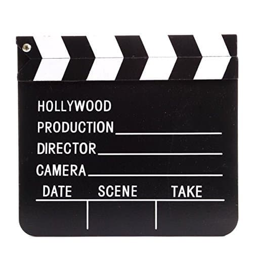 OPP P&o Hollywood Film Prop Home Movie Action Scene Directors Take Clapper Board