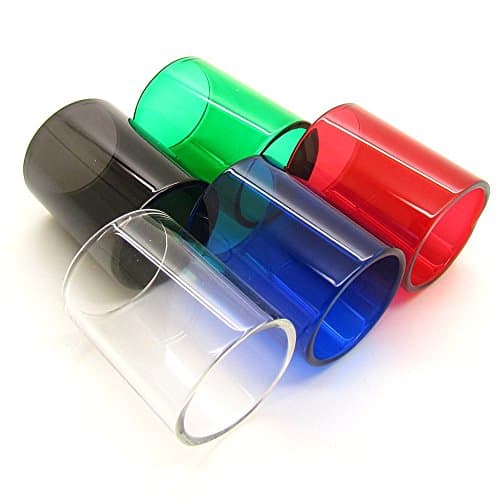 Mychun 5 pcs Cleito 120 Replacement Glass Tube For 25mm Cleito 120 Tank (5Colors)