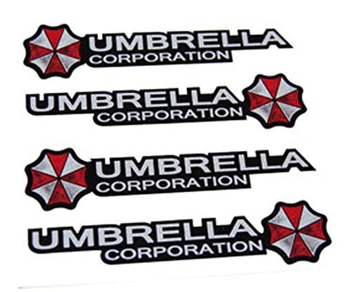 Creative Personality Umbrella Car Stickers Decal for Door Handles Car Styling Decoration