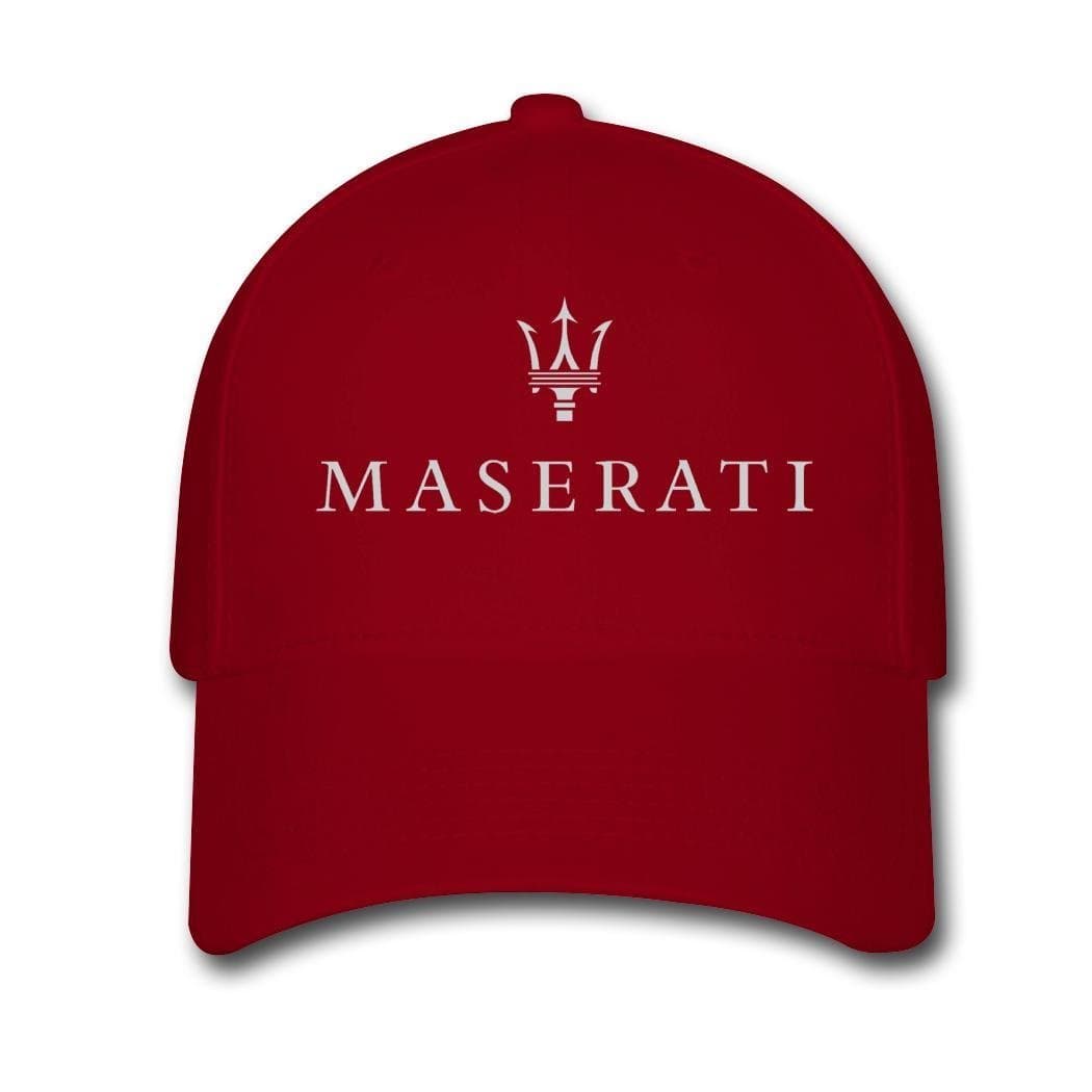 Woman Men Cotton Maserati Fan Logo Adjustable Hats Baseball caps