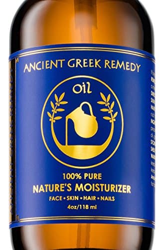 100% Organic Blend of Olive, Lavender, Almond and Grapeseed oils with Vitamin E. Daily Moisturizer for Skin, Hair, Face, Cuticle, Nail, Scalp, Foot. Pure Cold Pressed, Full Body oil for Men and Women