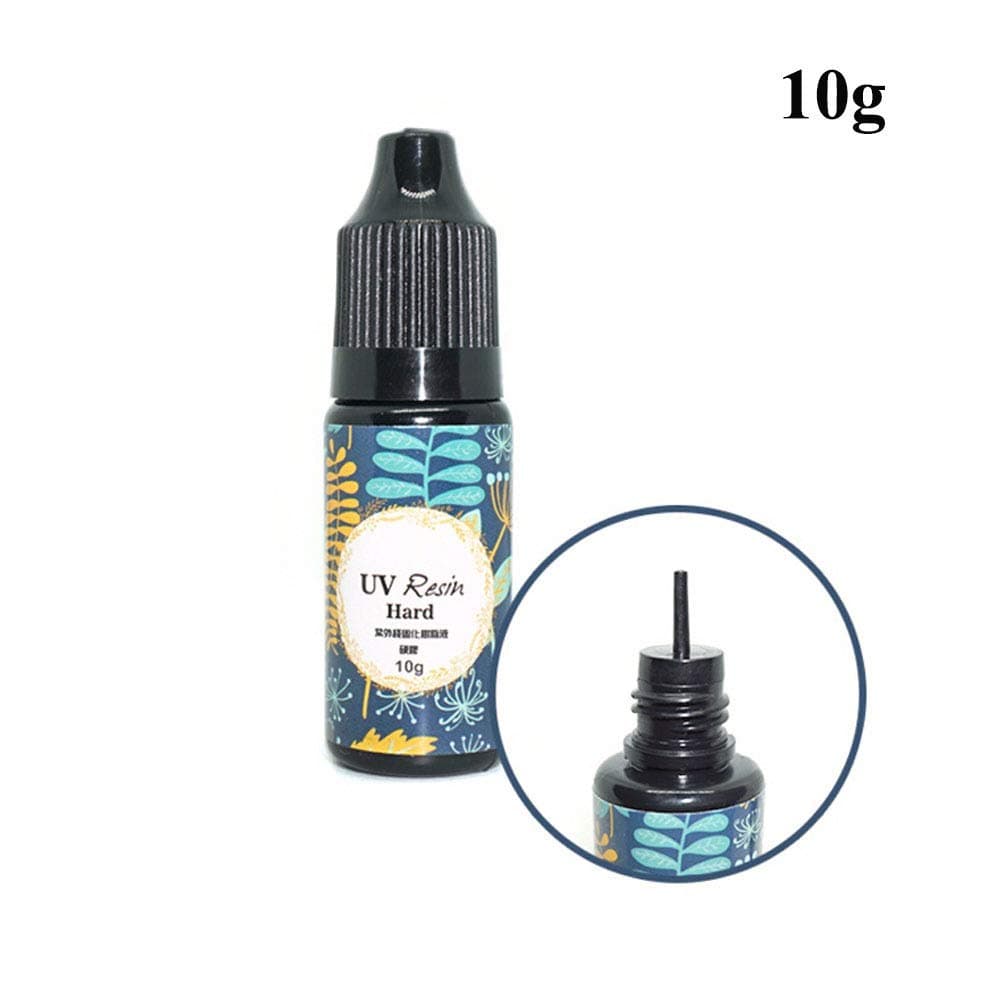 Angmile Fishing Fly Tying Lure UV Clear Glue Fishing Bait Glue Build Fly Heads and Bodies DIY Fishing Lure Tool