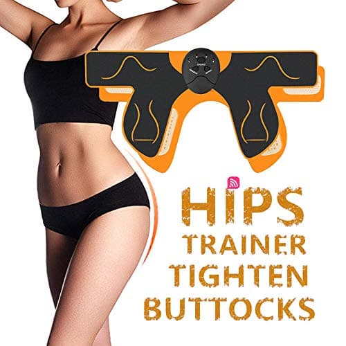 Buttock Trainer, Hip Muscle Trainer Buttock Stimulator EMS Muscle Stimulator Hips Trainer Butt Toner Training Machine ABS Trainer Butt Toner,Lifting/shaping/firm The Hip Body Workout Fitness For Women