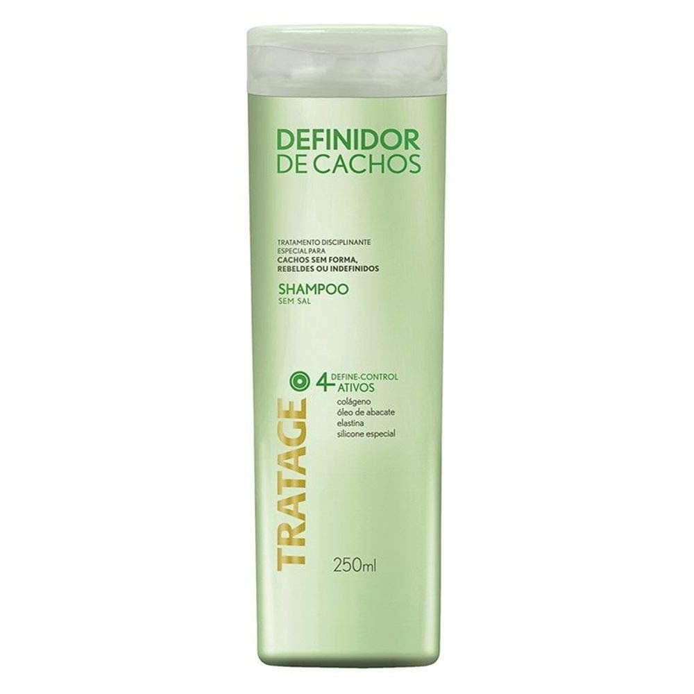 Linha Tratage (Definidor de Cachos) Capicilin - Shampoo 250 Ml - (Capicilin Tratage (Curl Definition) Collection - Shampoo 8.45 Fl Oz)