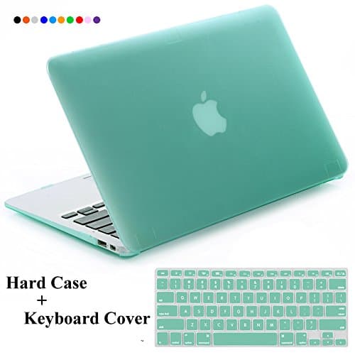 2 in 1 MacBook Pro 15 Inch 15" A1398 with Retina Rubberized Hard Case Cover and Keyboard Cover (Latest Version/No DVD Drive/Release June 2012) - Green