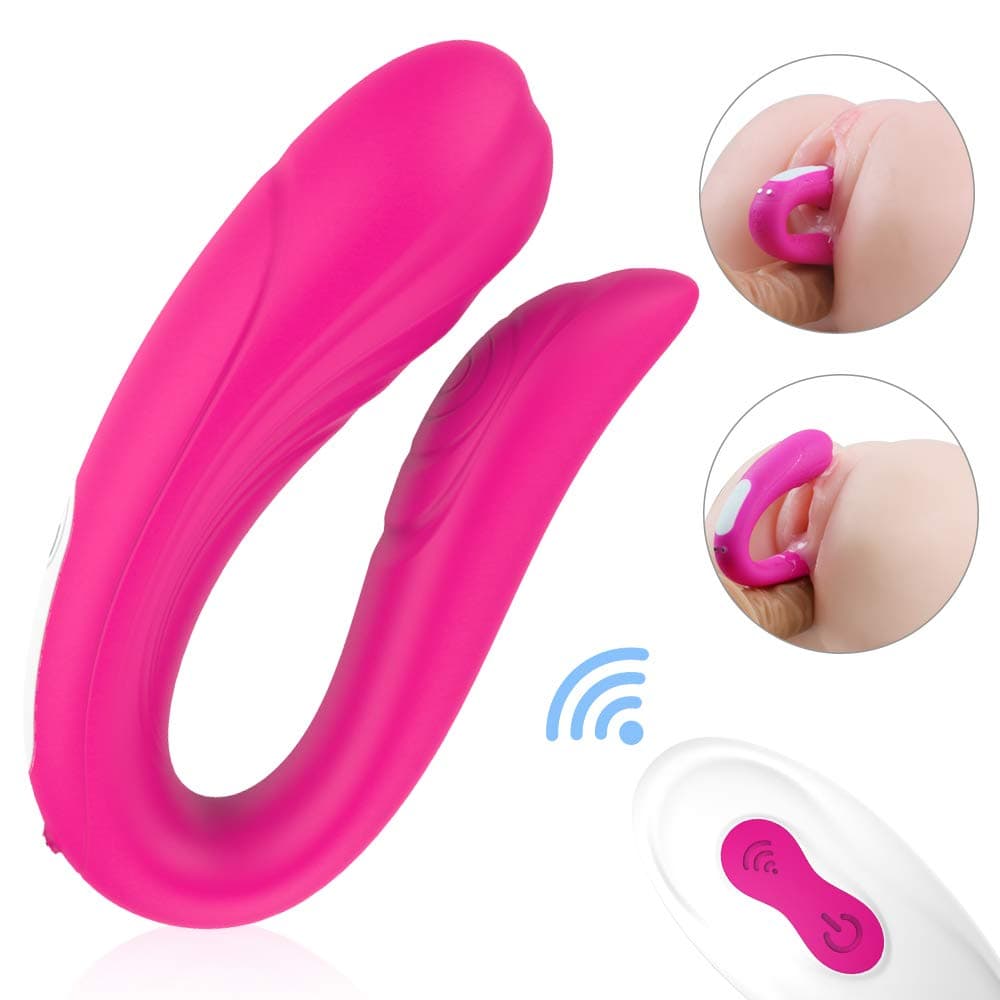 Wireless U Shape Underwear Electric Vibranting Tools Remote for Women Waterproof USB Rechargeable Whisper Quiet, 9 Speeds Remote Control Couple's Pleasure Items Tshirt