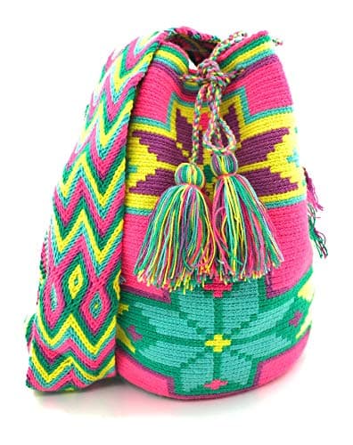 Wayuu Backpack, Handmade Colombian Handbags, both for women and men.