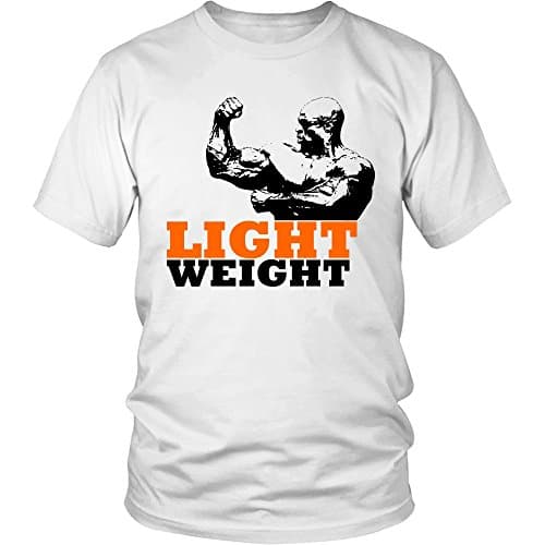 Light Weight - Funny Weightlifting T-Shirt - Ronnie
