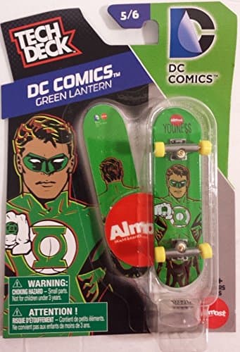 DC Comics Tech Deck Green Lantern 5/6 Almost Skateboards youness