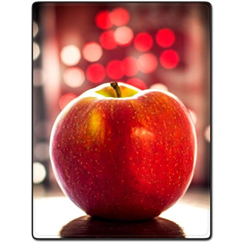 Shower Curtain 48 X 72 Inch Red Apple Halo Red Beautiful Beautiful Printing Polyester Fabric