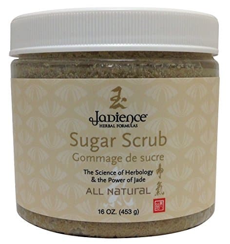 Jadience Detox Sugar Scrub: Cleanse & Help Relieve Rashes & Other Skin Irritations | Made with Shea Butter, Ginseng & Organic Raw Cane Sugar to Naturally Exfoliate the Body & Feet for Smooth Skin