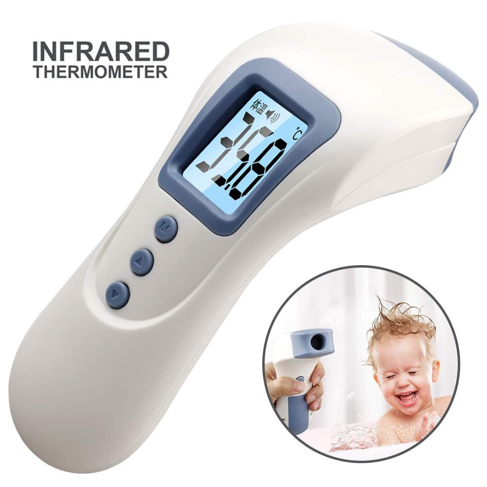 Meiyum Non-Contact Thermometer, Rechargeable Digital Infrared Baby Thermometer for for Baby Adult and Child