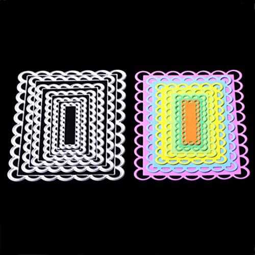 Geyou Dies Metal Cutting Stencils Words Die Stamps Embossing Stencil for DIY Scrapbooking Album Paper Card Making Crafts Decoration New (F)