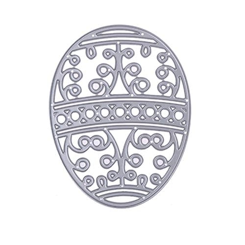 Casualcatch Easter Egg Cutting Dies DIY Album Scrapbook Card Decor