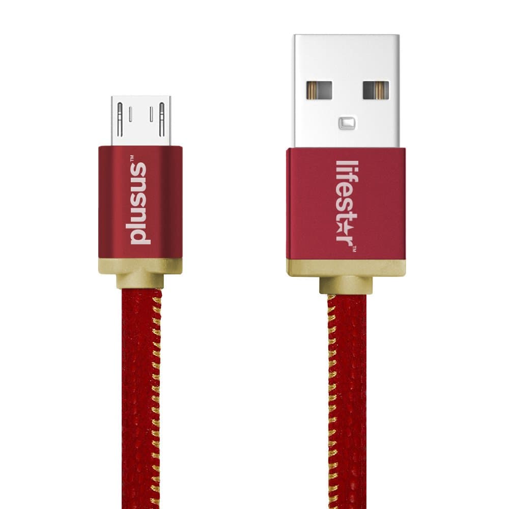 Plusus 100 cm LifeStar Ruby Sunset Micro USB Handmade Cable
