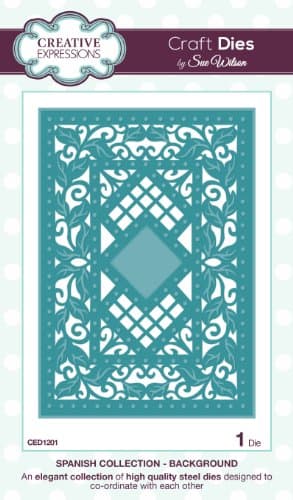 Spanish Collection CED1201 "Background" Dies
