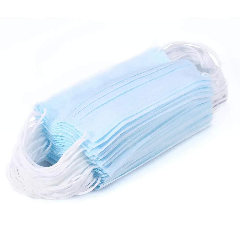 Dust Mask Mask - Dustproof Mouth Cover Anti-Fog Dustproof Protective Air Purifying Hanging Ear Non-Woven Face Mask 50pcs Random Color Disposable Face Mask Mouth Dust Face Mouth Masks