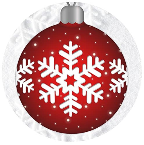 Screen Door Magnets - That ALWAYS STAY UP using our Exclusive Twist, Click and LOCK Design - Keep People and Pets From Walking Into Screens - 2 Matching Magnets (Christmas Bulb)