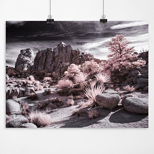 Scaling - Climbers in the Desert Joshua Tree National Park California Fine Art Landscape Photography Print