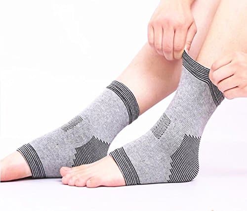 2-Pack Plantar Fasciitis Socks with Arch Support-Foot Care Compression Sleeve, Idea for Night Splint, Eases Swelling &amp; Heel Spurs, Ankle Brace Support, Increases Circulation, Relieve Pain Fast