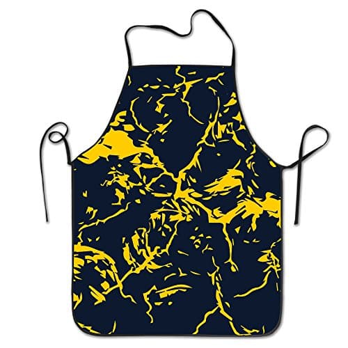 Camouflage Art Personalized Waist Adjustable Durable Apron Unisex Kitchen Cooking Comfortable Apron Grill Cooking Baking Crafting Chef Apron Commercial Restaurant Apron