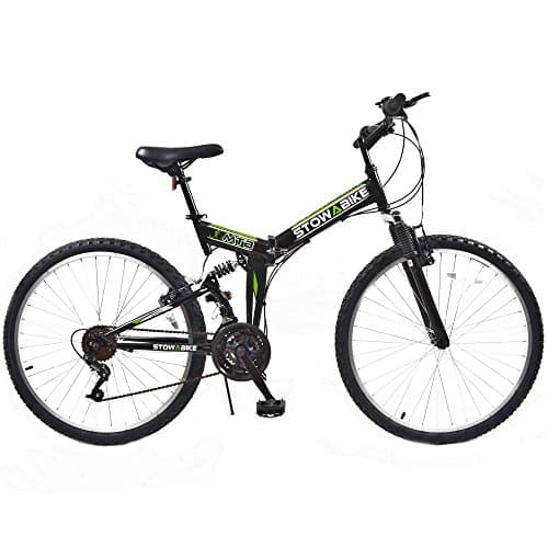 Stowabike 26" MTB V2 Folding Dual Suspension 18sp Gears Mountain Bike