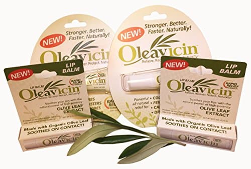 Kit of 2 Natural Lip Balm &amp; 2 Gel .013oz medicated to Prevent Dryness &amp; Relieve Cold Sores (2Balm2Gel)