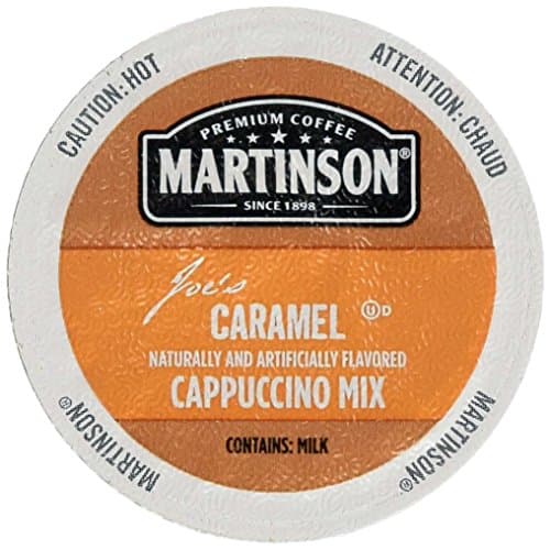 Martinson Cappuccino, Caramel, 24 Single Serve RealCups