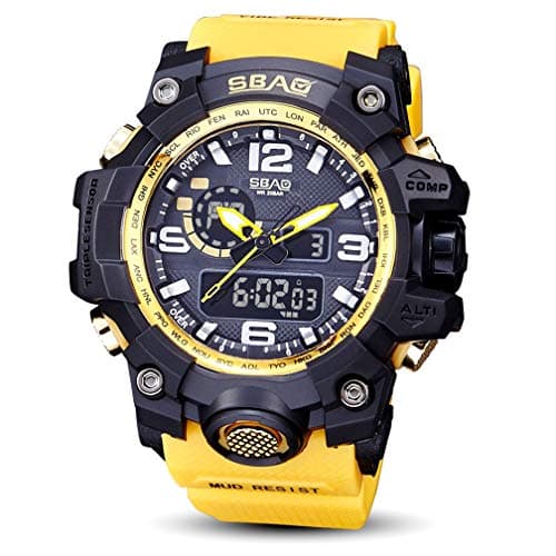 EJOLG 2018 Fashion Men's Smart Digital Watch, With Luminous,Calendar,Alarm Clock,Week Display,Stopwatch,Waterproof.Outdoor Sports Diver Watches, Male Intelligent Electronics Wristwatch