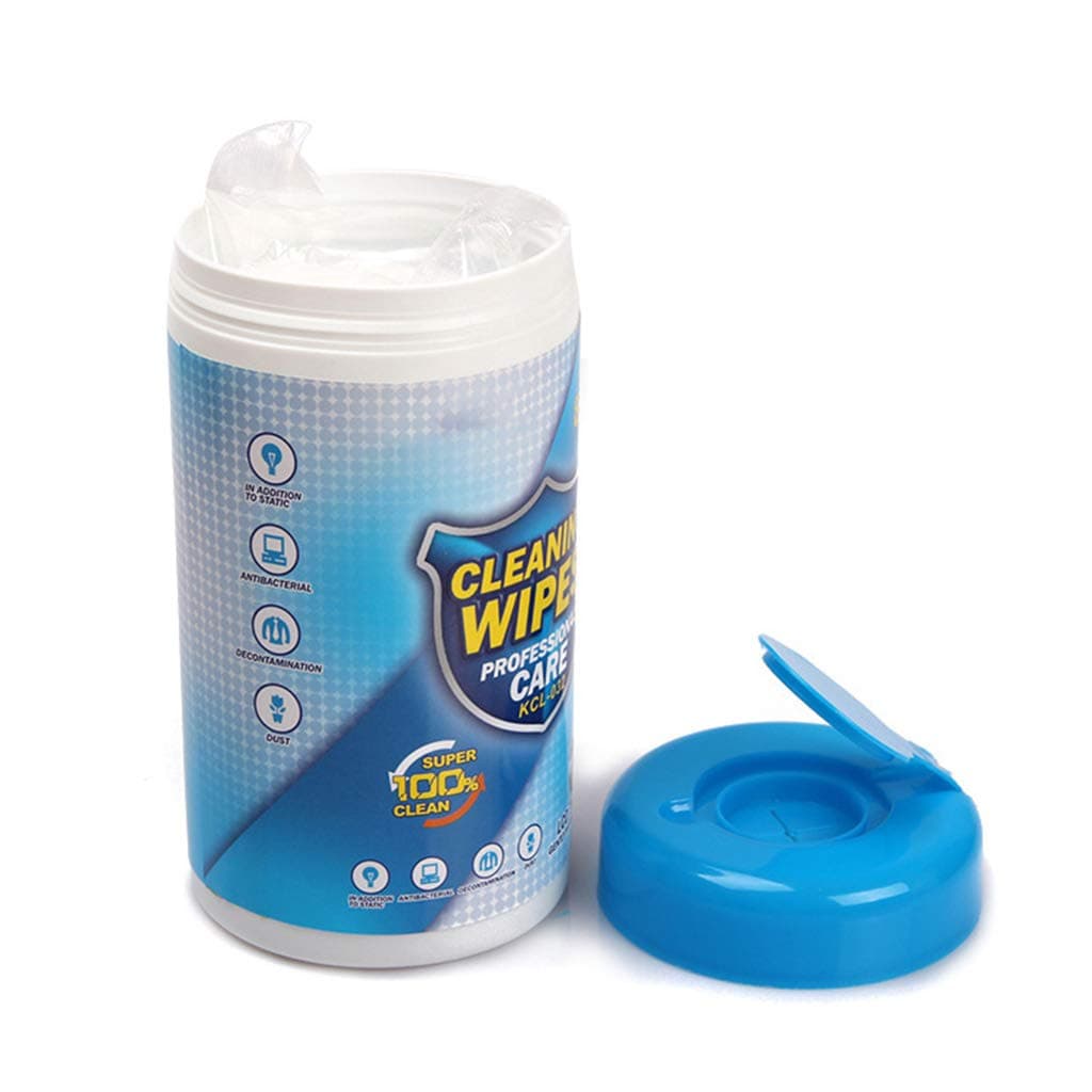 88Pcs/Bottle Disposable Cleaning Wipes Disinfection Portable Sterilization Pads Convenient to Use