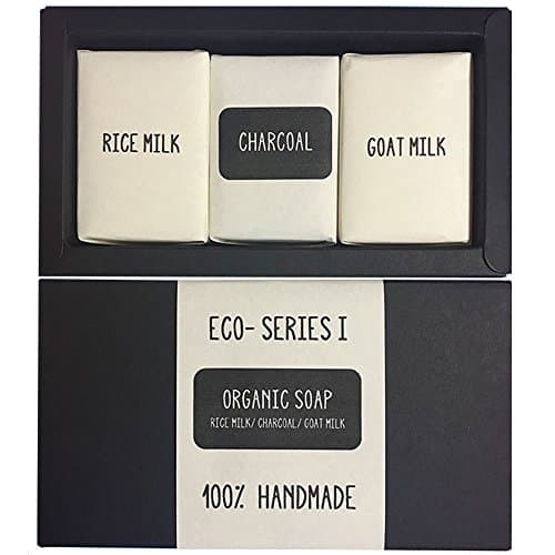 ECO SERIES I 100% HANDMADE GIFT SOAP - Set of 3 x 60 Gram Bars.