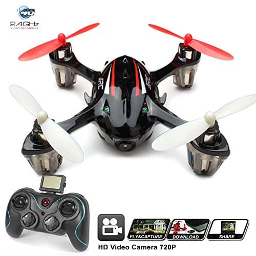 KiiToys Drone with Camera H6 Quadcopter RC Helicopter - Easy to Fly, Stable Flight, HD 2MP 720p Cam, Headless Mode (2018)