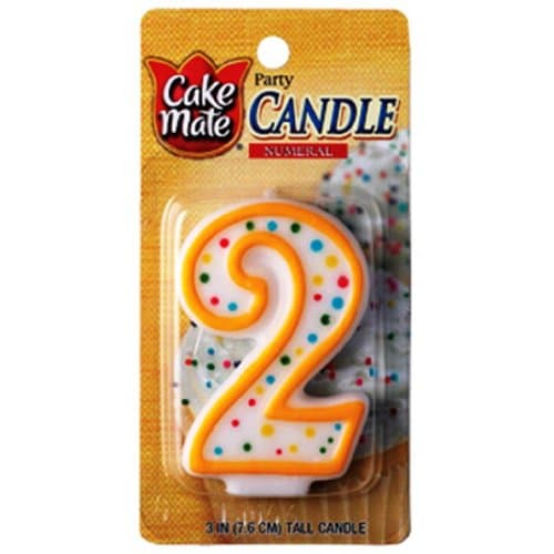 Cake Mate Birthday Candle No 2