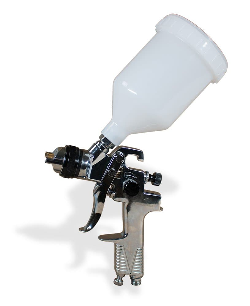AEROPRO USA AS1007 HVLP Gravity Feed Air Spray Gun, 1.4 mm Nozzle