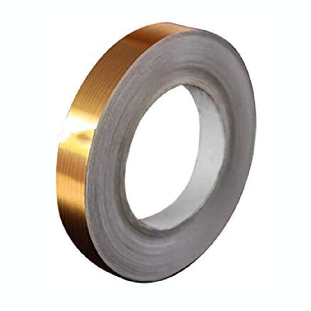 50 Meters Multi Ceramic Tile Mildew Proof Gap Tape - Our Stickers are Used for a Gap of Any Tiles,Gold,5MM