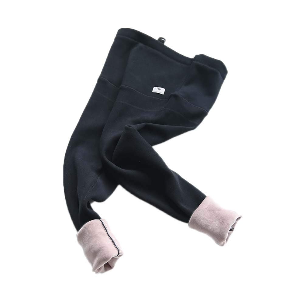 Maternity Velvet Warm Legging Pants, Comfortable Waist Adjustable Maternity Pants for Winter
