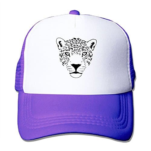 Jaguar Cougar Cat Puma Panther Leopard Cheetah Big Foam Mesh Back Adjustable Cap