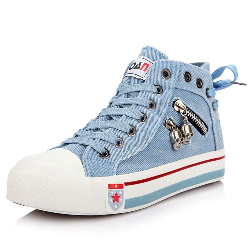 UMOOIN Women's Ankle Boots, Lace Flower Mesh Insert Chunky Heeled Boots Open Toe Sandals Back Zipper Party Shoes