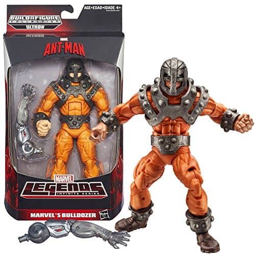 Hasbro Year 2015 Marvel Legends Infinite Series Build a Figure ULTRON Series 7 Inch Tall Figure - MARVEL'S BULLDOZER with Ultron's Left Hand
