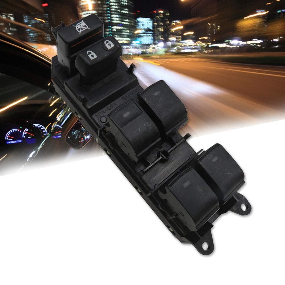 Grebest Car Window Switch Car Interior Parts Car Window Switch Electric Car Power Window Control Switch 84040-33100 for Toyota Prado GRJ200