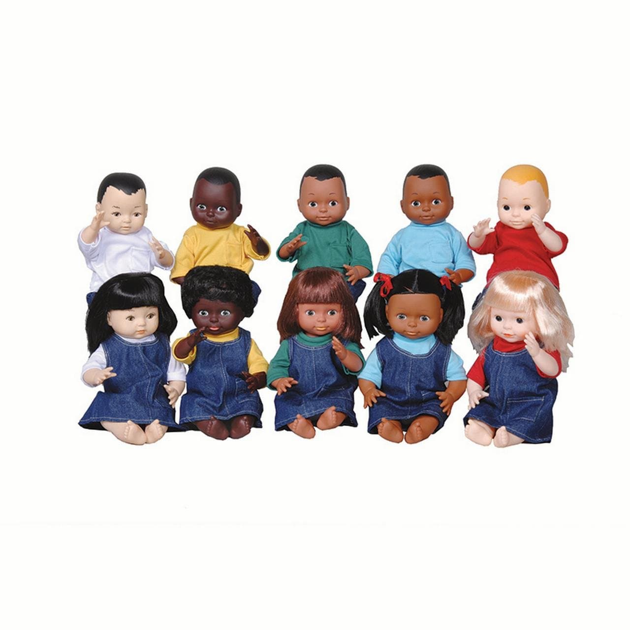 Marvel Education Company Dolls Multi-Ethnic 10-Doll School